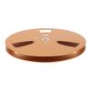 1/4 7 Inch Empty Reel Universal, Recording Tape Reel 3 Holes Aluminum Alloy Opening Machine Part Takeup Reel (Gold) view 4
