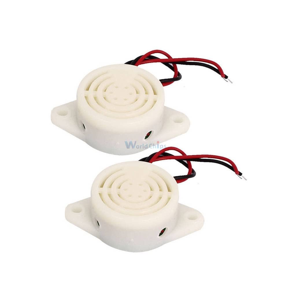 10PCS/Lot 95DB Alarm High-Decibel 3-24V 12V Electronic Buzzer Beep Alarm Intermittent Beep for Arduino SFM-27