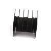 10pcs Black Aluminum Cooler Heat Sink Heatsink 30x30x25mm for Power IC view 3