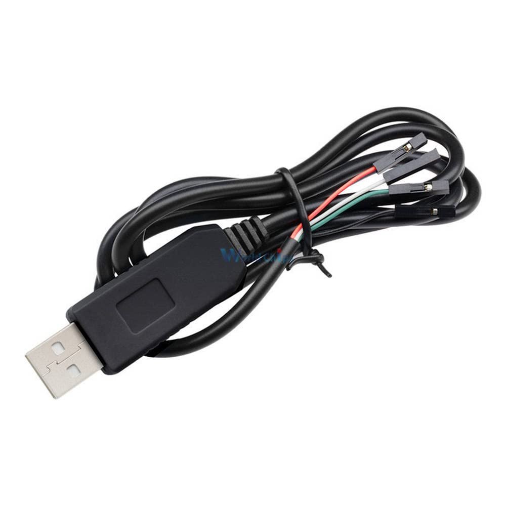 2PCS PL2303 PL2303HX USB to UART TTL Cable Module 4p 4 Pin RS232 Converter Serial Adapter Cable Module PL2303HX Converter