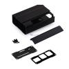 Black Premium Aluminum Alloy Metal Case Shell 3 Model GPIO Necessary Port Enclosure Box for Pi 2 B Model B+ view 2