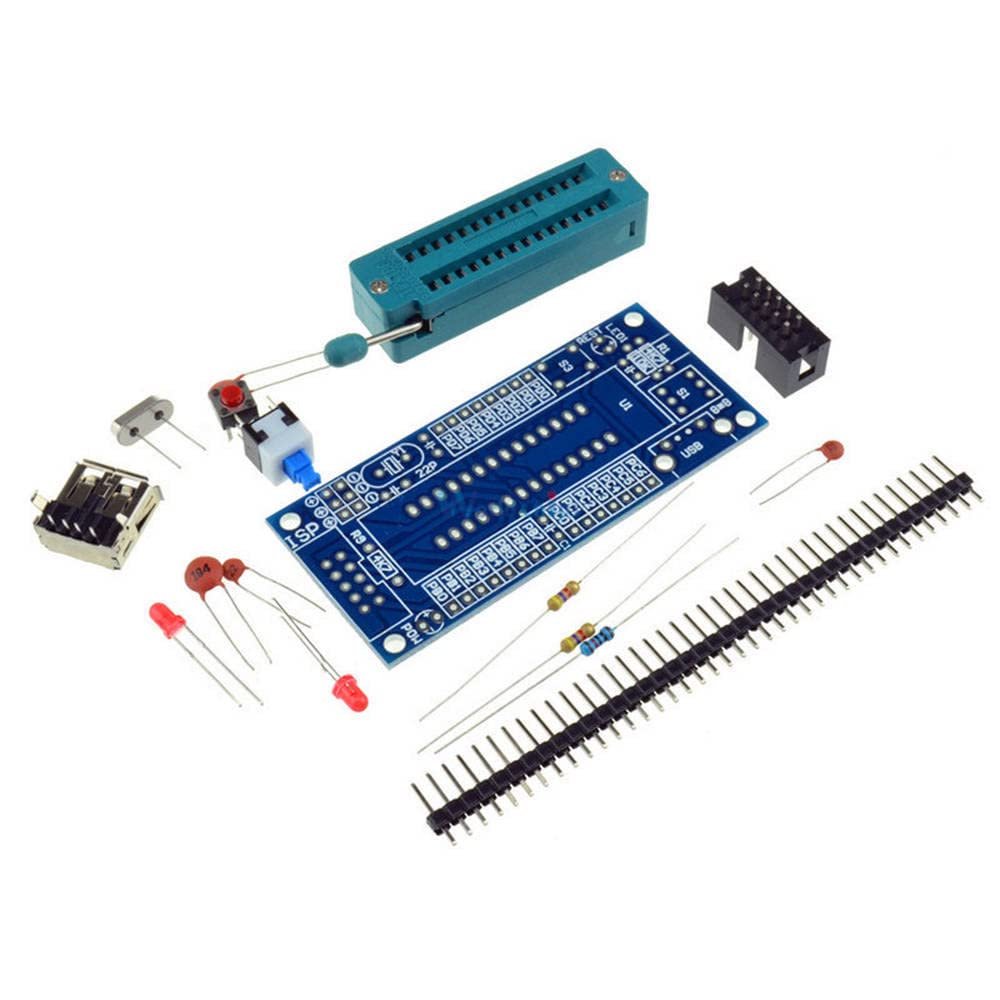ATmega8 ATmega48 ATMEGA88 Development Board AVR DIY Kit Standard Double Panel