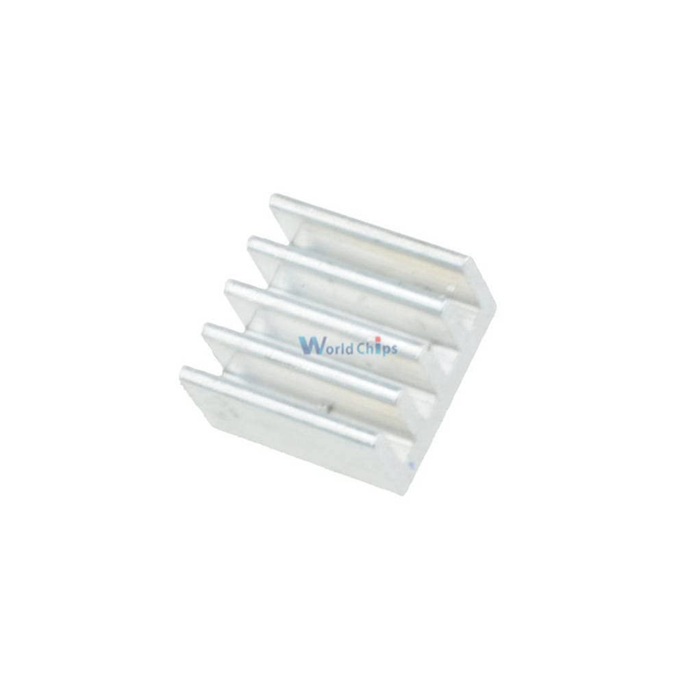 10pcs Aluminum Heat Sink 8.8x8.8x5mm for Computer Memory Chip LED Power IC