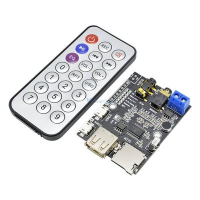 1Set USB 5V WMA+WAV+MP3 Three Decoder Board Audio Amplifier Player Decoding Module Support Remote Controller U-Disk TF Card