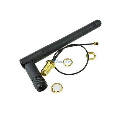 5PCS 2.4G SMA Antenna Extension Cable 3DBI Gain Antenna for ESP8266 Serial WiFi Module ESP-02