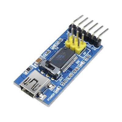 Basic Breakout Board for FTDI FT232RL USB to TTL Serial IC Adapter Converter Module for Arduino 3.3V 5V FT232 Switch