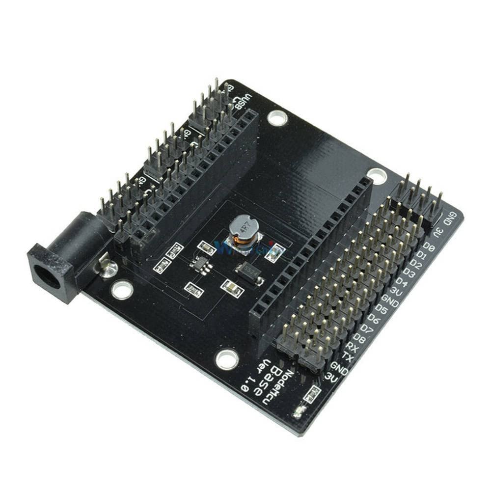 5PCS NodeMcu Node MCU Base ESP8266 ESP-12E Testing DIY Breadboard Basics Tester Suitable for NodeMcu V3 for Arduino IDE
