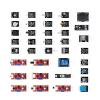 45 in 1 Sensors Modules Starter Kit for Arduino R3 Mega 2560 Nano Better Than 37in1 Sensor kit 37 in 1 Sensor Kit DIY kit view 4