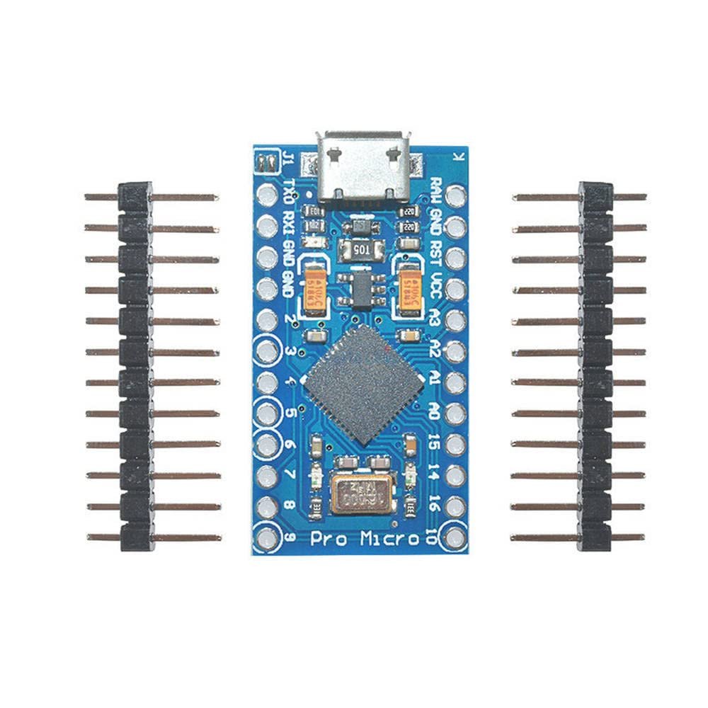 10PCS USB ATmega32U4 Pro Micro 5V 16MHz Module for Arduino/Leonardo ATMega 32U4 Controller Pro-Micro Replace Pro Mini with Pins