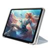 AIJAKO Case for ALLDOCUBE iPlay50 Mini/ALLDOCUBE iPlay50 Mini Pro/ALLDOCUBE iPlay50 Mini Pro NFE Tablet 8.4 inch, Ultra Slim PU Leather Folding Trifold Stand Cover Case with Soft TPU Shell, Blue view 2