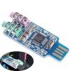 CM108 USB Sound Card Module Free Driver for Laptop Computer External Sound Card Chip Board with 3.5mm Microphone Jack view 2