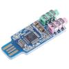 CM108 USB Sound Card Module Free Driver for Laptop Computer External Sound Card Chip Board with 3.5mm Microphone Jack view 3