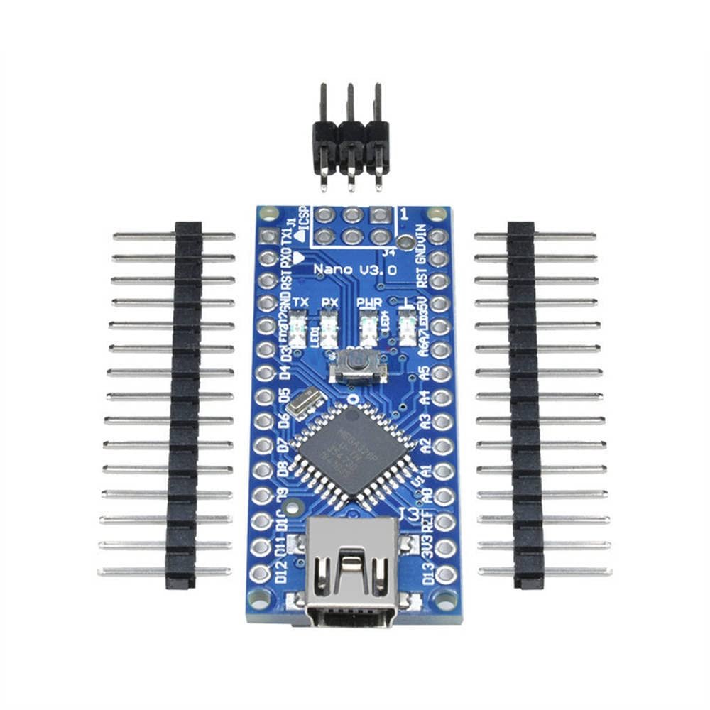 Classic Version 10Pcs Mini USB Nano 3.0 Atmega328P-AU atmega328 Microcontroller for Arduino FT232 5V 16M Board Module with Pins