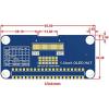 1.3inch OLED HAT Display 128x64 Pixels SPI/I2C Interface Embedded Controller Direct-pluggable for 2B/3B/3B+/Zero W view 4