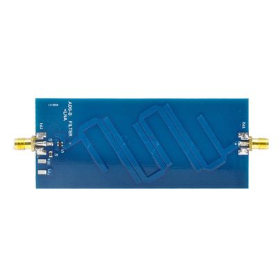 ADS-B Active Receiving Antenna 1090 MHz ADS-B + LAN Filter Bandpass 2.5-5.5V 20 dB Active Gain SMA Standard Head
