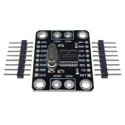 CS5460A Serial Single-Phase Bi-Directional Power Energy Metering Module AD 3.3-5V Power Supply with a Power Monitor