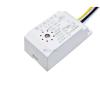 220V AC 50Hz Auto Infrared Sensor Swicth Body Motion PIR Microwave Radar Sensor Module Sensitivity 7LUX view 4