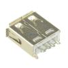 10Pcs USB2.0 Type-A Plug 4-pin Female Adapter Connector Jack&Black Plastic Cover view 3