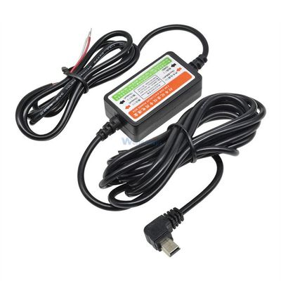 Mini USB Car Charger Cable for car auto Dash Cam Camcorder Vehicle DVR Camera Recorder DC 12V to 5V Hardware Wire Charge