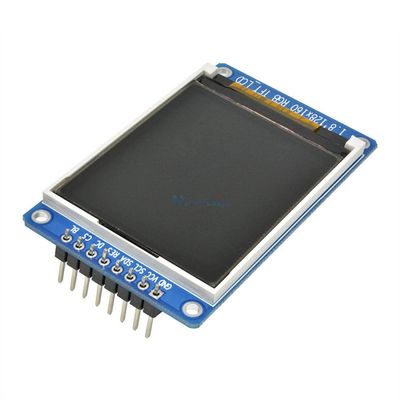 1.8" 1.8 inch Full Color 128x160 SPI TFT LCD Display Module ST7735S 3.3V Replace OLED Power Supply DIY kit for Arduino