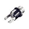 10PCS 5.5 x 2.1mm DC Power Supply Jack Socket Female Panel Mount Connector Adapter 3-Pin 12mm x 12mm x 20mm view 4