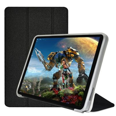 AIJAKO Case for ALLDOCUBE iPlay50 Mini/ALLDOCUBE iPlay50 Mini Pro/ALLDOCUBE iPlay50 Mini Pro NFE Tablet 8.4 inch, Ultra Slim PU Leather Folding Trifold Stand Cover Case with Soft TPU Shell, Black
