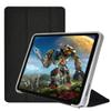 AIJAKO Case for ALLDOCUBE iPlay50 Mini/ALLDOCUBE iPlay50 Mini Pro/ALLDOCUBE iPlay50 Mini Pro NFE Tablet 8.4 inch, Ultra Slim PU Leather Folding Trifold Stand Cover Case with Soft TPU Shell, Black view 1