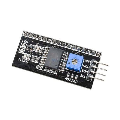 10Pcs/Lot IIC/I2C Interface LCD1602 Adapter Plate Board 5V LCD Adapter Converter Module for LCD1602 2004 LCD for Arduino