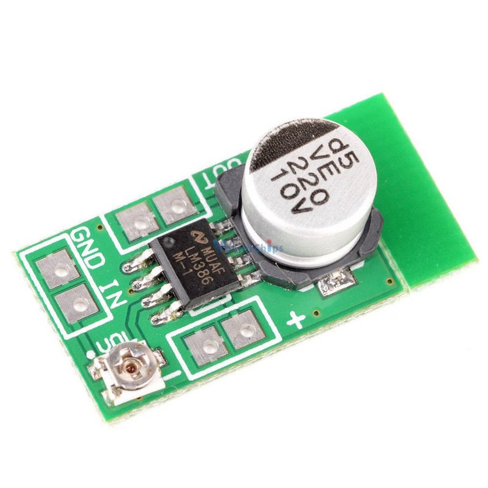 DC 3~12V 5V Adjustable Mini LM386 Audio Power Amplifier Board Micro Amp Module Max 750mW High Efficiency Arrival