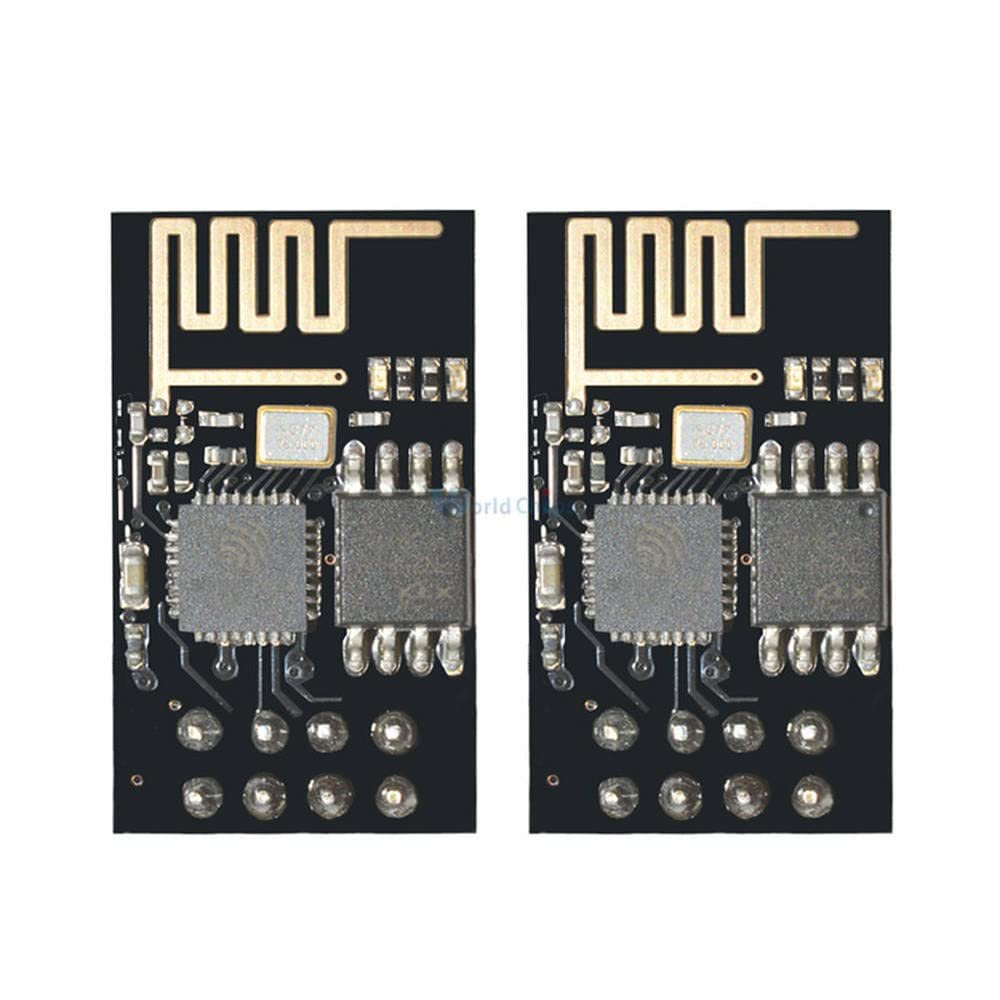50PCS ESP8266 ESP-01 ESP01 Serial Wireless WiFi Module Transceiver Receiver Internet of Things WiFi Model Board for Arduino