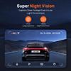 70mai Dash Cam M310 + 64GB SD Card Dash Cam Front for Cars 1296P QHD with G-Sensor WDR Night Vision Voice Control Time-Lapse Loop Recording Built-in WiFi App Connection view 3