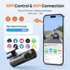 70mai Dash Cam M310 + 64GB SD Card Dash Cam Front for Cars 1296P QHD with G-Sensor WDR Night Vision Voice Control Time-Lapse Loop Recording Built-in WiFi App Connection view 4
