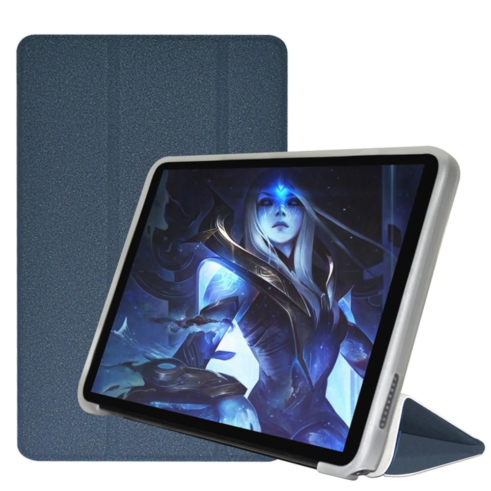 AIJAKO Case for ALLDOCUBE iPlay50 Mini/ALLDOCUBE iPlay50 Mini Pro/ALLDOCUBE iPlay50 Mini Pro NFE Tablet 8.4 inch, Ultra Slim PU Leather Folding Trifold Stand Cover Case with Soft TPU Shell, Gray