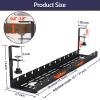 Shikha Cable Management Under Desk, 15.7"-31" Retractable Cable Management Tray, No Drilling Cord Organizer with Clamp for Desk, Under Table Wire Management Tray for Home Office view 4