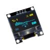 0.96 inch IIC Serial Yellow Blue OLED Display Module 128X64 I2C SSD1306 12864 LCD Screen Board GND VCC SCL SDA 0.96" for Arduino view 3