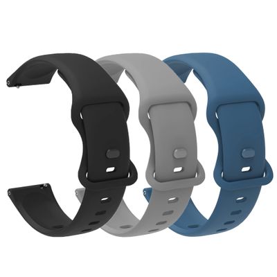 Compatible with TOOBUR Smart Watch Band, Lamshaw New Soft Silicone Sport Replacement Straps Compatible for TOOBUR IDW13 1.8" Smart Watch/TEMINICE IDW13 1.8" Smart Watch/VRPEFIT IDW13 1.8" Watch/Konitee IDW13 1.8" Smart Watch/Gydom IDW13 1.8" Smart Wa