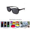 Belsuny Double Coating Color Blind Glasses for Men and Women with Red-Green Blindness,Can Blue Light Blocking (ES020) view 3
