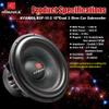 H YANKA BSF-15-2 15 Inch Subwoofer - 2400W MAX Power 15 Inch Paper Cone Subwoofer Car Audio, Black Aluminum Basket, 2.5 Dual Voice Coil 2 Ohm Impedance 15 Woofer for Cars view 4