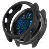 Cover Compatible with Garmin Forerunner 965 Case Soft TPU Anti-Scratch Bezel Bumper Frame Coverage Protective Shell Watch Accessories(Black&Blue) view 3