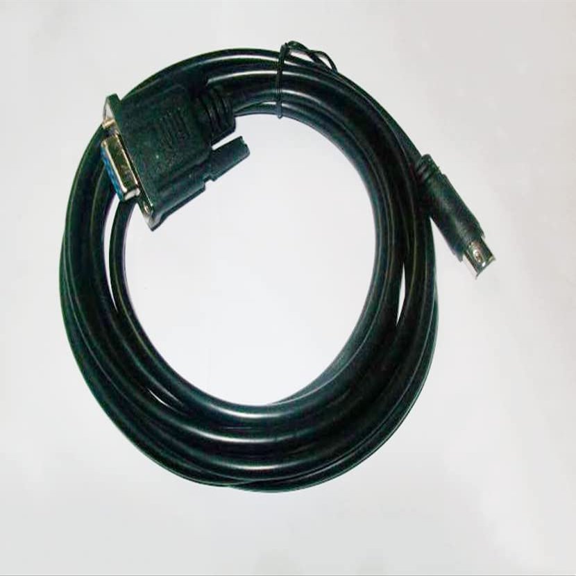 TD-HW-CAB0 for E Series, S Series, H Series, N Series PLC and TD220,TD210 Text Display Communication Cable Black (3m)