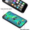 AIRWEE for iPod Touch 7 Case,Touch 6/5 Case, Slim Back Cover Hard Plastic Protector Case for Apple iPod Touch 5th/6th/7th Generation for Women Girl Men,Many Cute Turtle view 4