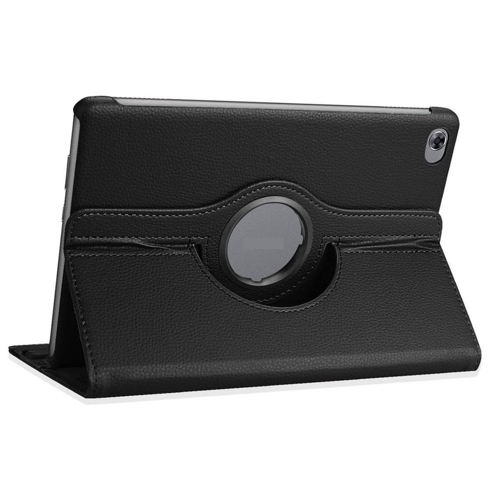 360 Rotating PU Leather Cover Case Compatible with Huawei MediaPad M5 Pro 10.8 lite 10.1 8.4 Tablet Case (Color : Black, Size : for Huawei M5 10.8)