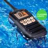 Handheld Two-Way VHF Marine Radio IPX7 Waterproof,LED Screen,10 NOAA Weather Channels,Flashing Light,Falling Water Alarm KSUN P25 (1 Pack) view 2