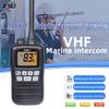 Handheld Two-Way VHF Marine Radio IPX7 Waterproof,LED Screen,10 NOAA Weather Channels,Flashing Light,Falling Water Alarm KSUN P25 (1 Pack) view 4