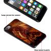 AIRWEE for iPod Touch 7 Case,Touch 6/5 Case, Slim Back Cover Hard Plastic Protector Case for Apple iPod Touch 5th/6th/7th Generation for Women Girl Men,Fire Dragon view 4