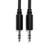 ExcelValley - Audio AUX Extension Cables Leads - Stereo Mini Jack TRS 3.5mm 1/8" [Nickel Plated | Male to Male | 200 cm - 78.74"] view 2