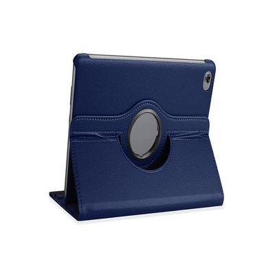 360 Rotating PU Leather Cover Case Compatible with Huawei MediaPad M5 Pro 10.8 lite 10.1 8.4 Tablet Case (Color : Navy, Size : for Huawei M5 lite10)