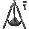 Carbon Fiber Tripod AS90C with Low Profile Ball Head LB52 and Stone Bag ARTCISE Heavy Duty Professional Camera Stand for Canon Sony Nikon DSLR Camcorder,Max Load 88lbs view 1