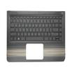 Bayjebu Replacement Parts for HP Pavilion x360 13-U TPN-W118 13.3" Palmrest Bezel with US-English Backlit Keyboard Gold 856045-001 view 1