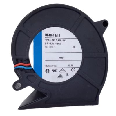 12V RL48-19/12 0.42A 5W 7527 Cooling Fan 2-Wire